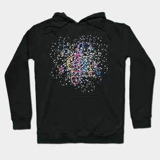 Music Notation Mess Hoodie